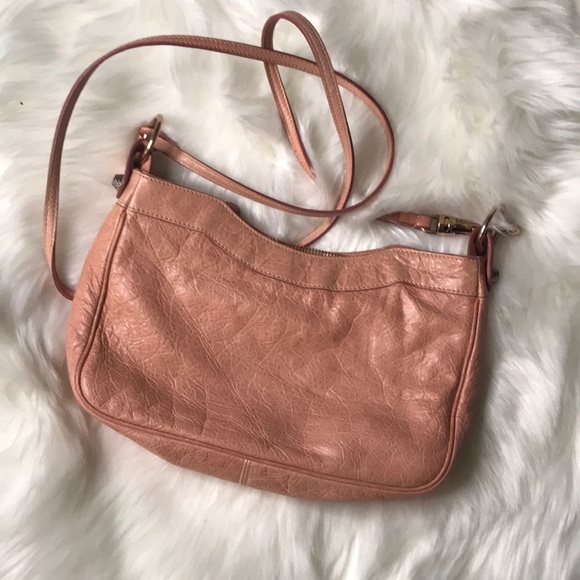 Balenciaga Pink leather and rose gold crossbody 100% Authentic - Picture 2 of 3